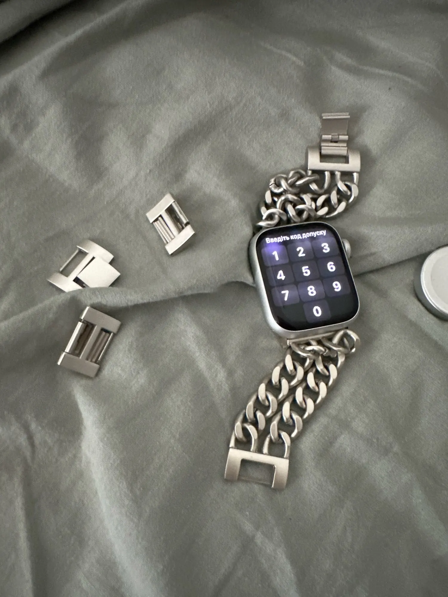 Pulseira de Aço inoxidável para apple watch 41mm 42mm banda 10 9 8 7 6 4 5 se, pulseira para iwatch ultra 2 49mm 41 45mm 40 46mm 42mm 44mm photo review