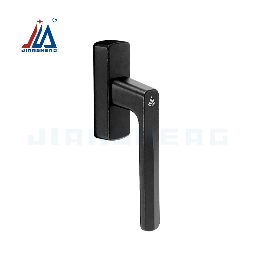 3D Mechanical Sound Window Handle-Aluminum Alloy Forked Lever Design for Doors/Balcony, Ergonomic & Durable