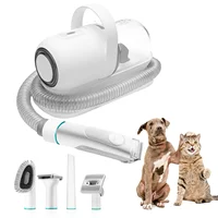 Neabot P1 Pro Pet Grooming Kit Vacuum Suction 99 Pet Hair Professional Grooming Clippers with 5