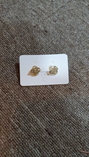 Light Luxury Zircon Stud Earrings photo review