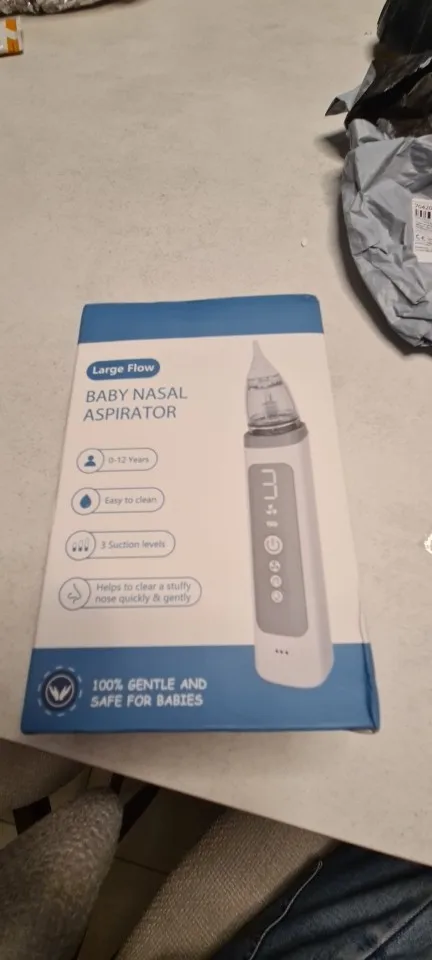 Electric Baby Nasal Aspirator - Gentle Suction with Soothing Music photo review