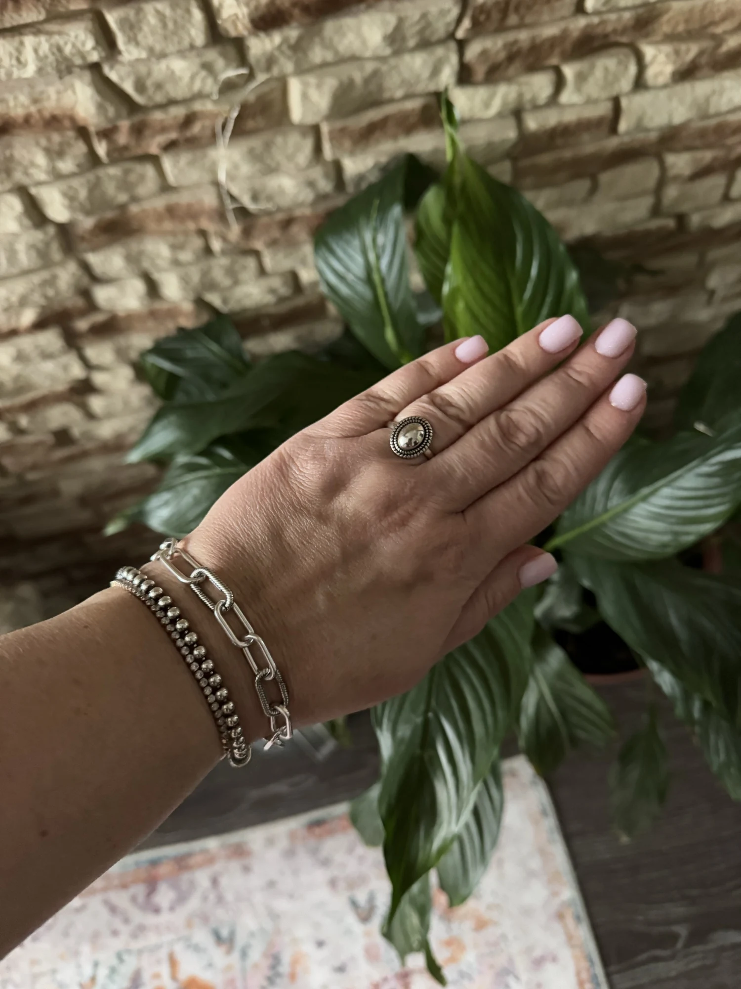 925 Sterling Silver Rings Couples Accessories INS Fashion photo review