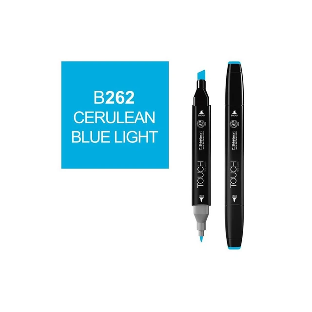 Marker Touch Twin 262 Azure Blue B262 - Art Markers - AliExpress