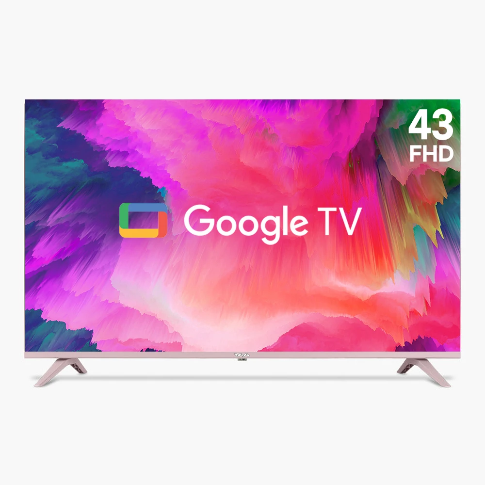 모던한 디자인에 선명한 화질, 다양한 스마트 기능을 갖춘 와사비망고 43인치 TV