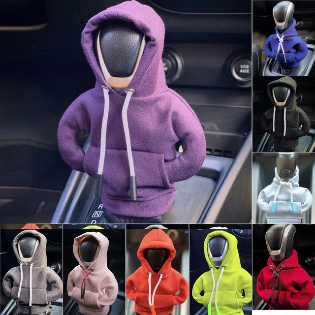 Sudadera con capucha para palanca de cambio de marchas de coche, cubierta  de perilla de cambio de marchas, mango Manual, cubierta de palanca de cambio  de marchas, sudadera de moda - AliExpress