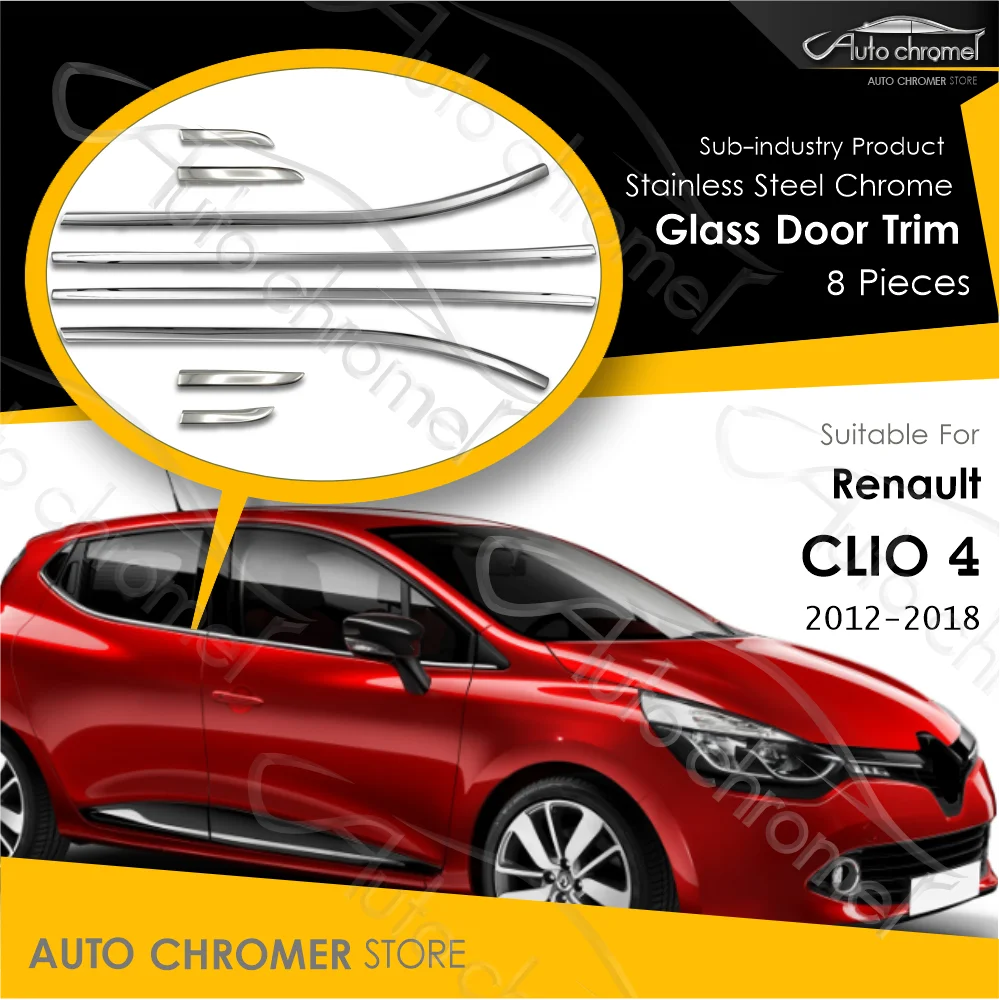 Per Renault Clio 4 Dr Glass Trim