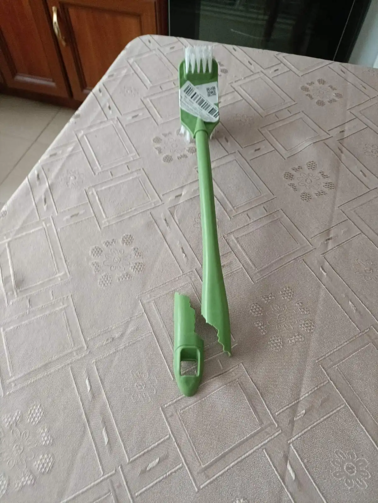 Multi-function Double Head Plastic Toilet Brush Curved Bathroom Cleaning Scrubber Bending Thicken Handle Corner Brush PP Holder photo review