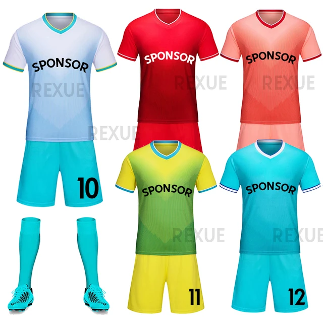 Free Vectors  Soccer uniform number: Yellow 1-11