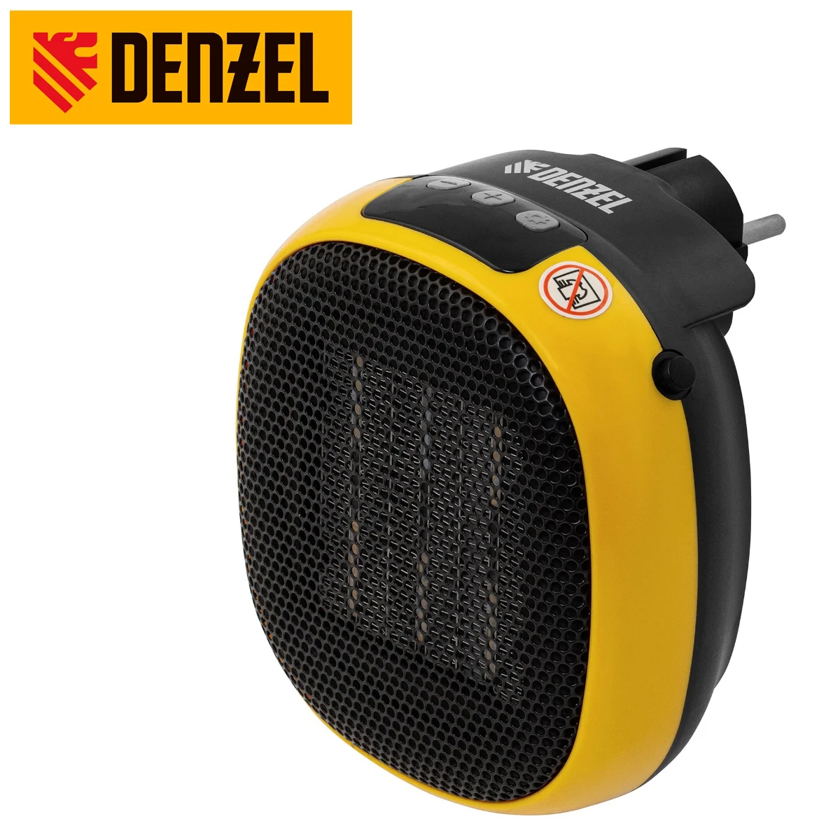 Тепловентилятор портативный керамический, 3 реж. вентилятор, 700 Вт // Denzel DTFC-700
