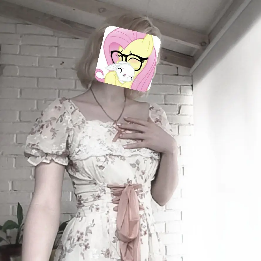 Laced Pink Dress - Cottagecore Edition photo review