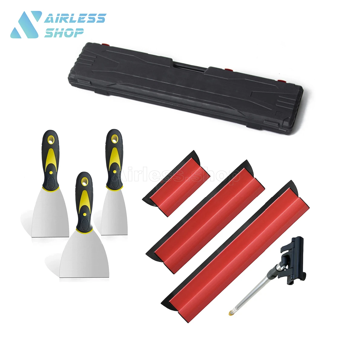 Stainless Steel Putty Knife Skimming Blade Spatulas Paint Scraper Tool