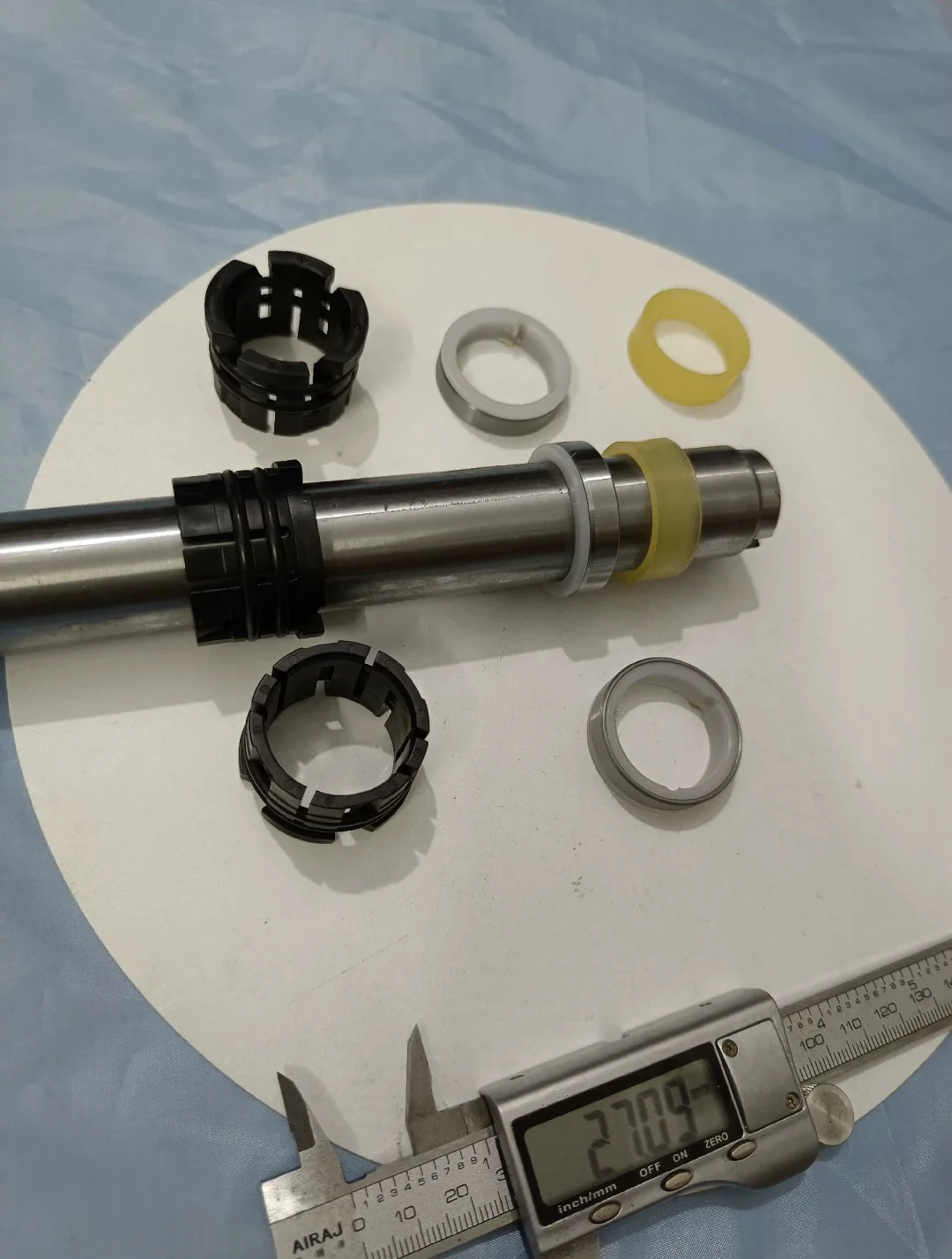 CCcollections Handmade Stylish Reed Tissue Box, 100% Cotton Handcrafted With Satin Trim Sheath Cover Holder Dispense Made From Natural Eco-Friendly