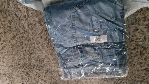 Jeans Men Pants Wash Solid Color Multi Pockets Denim Mid Waist Cargo Jeans Plus Size Fahsion Casual Trousers Male Daily Wear photo review