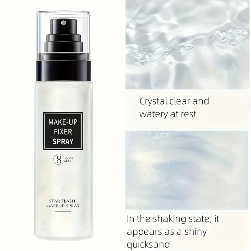 100ML Long-Lasting Makeup Fixing Spray Waterproof Sweatproof Oil Control Hydrating Setting Spray for a Fresh Makeup Finish