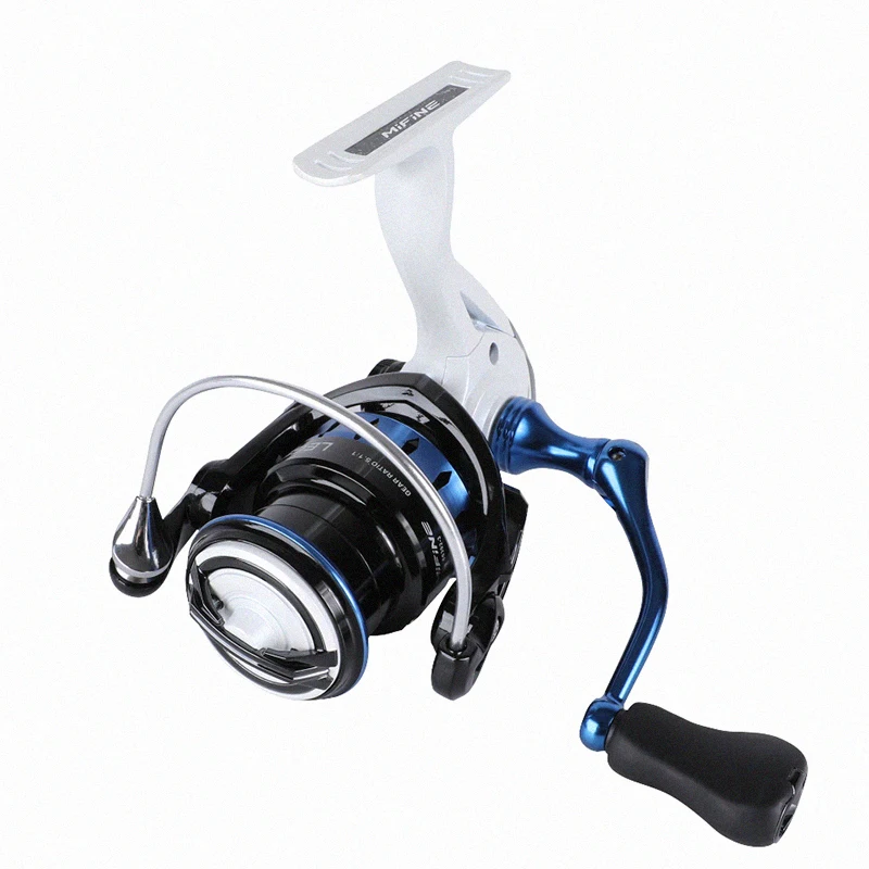 Spinning Fishing Reels Ultralight 8KG Max Drag Size 500 Ice Fishing 5.1:1 Spare Spool Saltwater Freshwater Carp Coil MIFINE LEGENCY