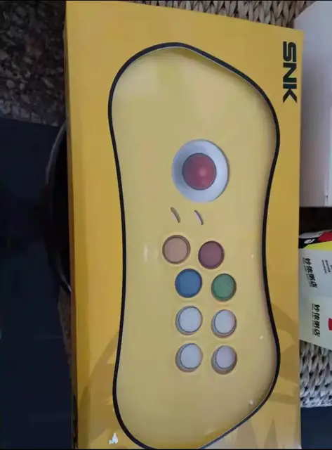 Neogeo Arcade Stick Pro Cover in Silicone rosso e giallo-Neo Neogeo Arcade Stick Pro Cover in Silicone rosso e giallo-Neo
