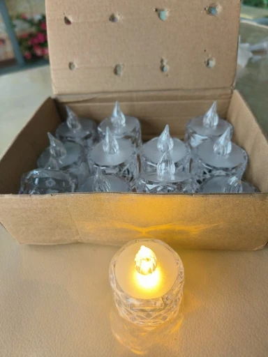 Flameless LED Crystal Candle photo review