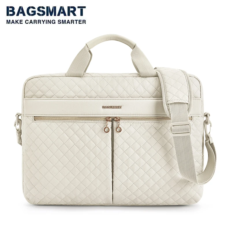 BAGSMART 15.6/17.3'' Laptop bags for woman Briefcase office Shoulder HandBag Office Travel Business Computer Bag Notebook pouch cleinv koilm business travel handbag office business male bag for a4 files man briefcase big size 14 inches laptop bags tote bag