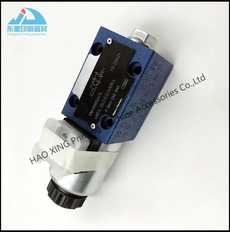 새로운 컨트롤러 모듈 유압 스풀 솔레노이드 밸브 하이델베르그 인쇄 기계 부품 유압 밸브 용 전기 밸브