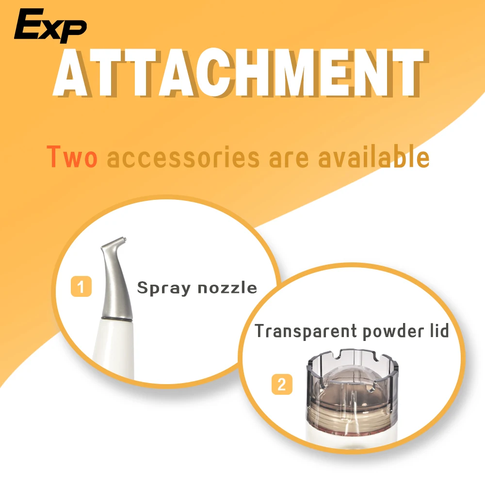 Exp Dental Air Prophy Jet Accessories Dentist Tool 2