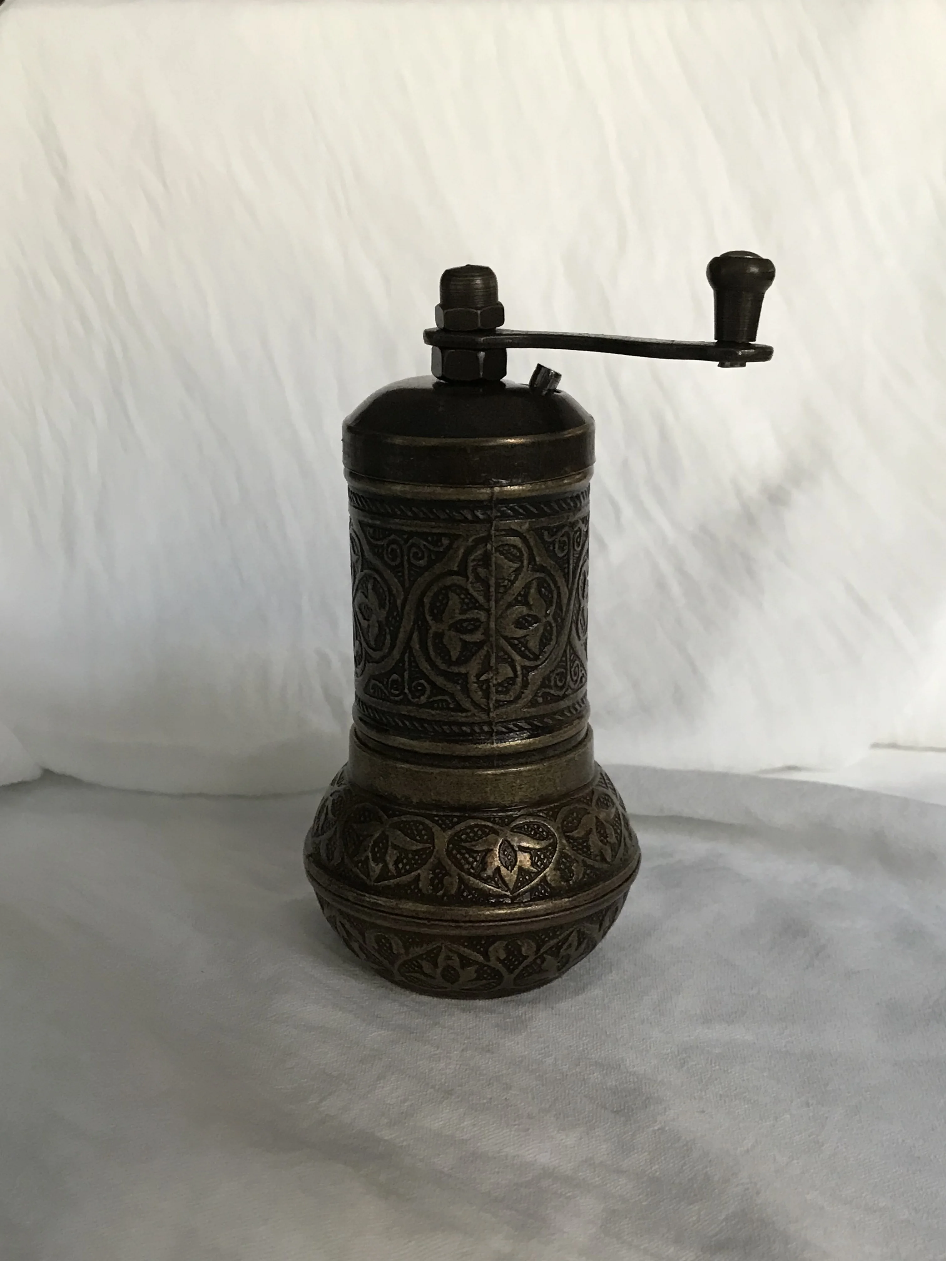 A00cde4fec6694e3bb4497ab349e86673c Handmade Antique Salt Coffee Spice Grinder Antique Coffee Mill, Qualified Refillable Turkish Style Mill, Adjustable Mill, Manual