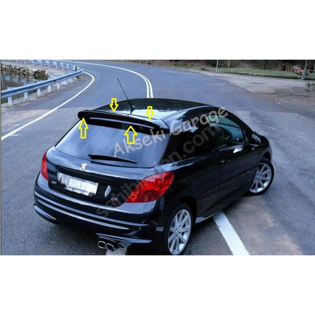 Kit D'accessoires De Carrosserie Pour Peugeot 207, Spoiler Rc, Pneus De  Batterie, Antenne De Diffuseur, Pour Modèles 2006 À 2012 - Spoilers Et  Ailes - AliExpress