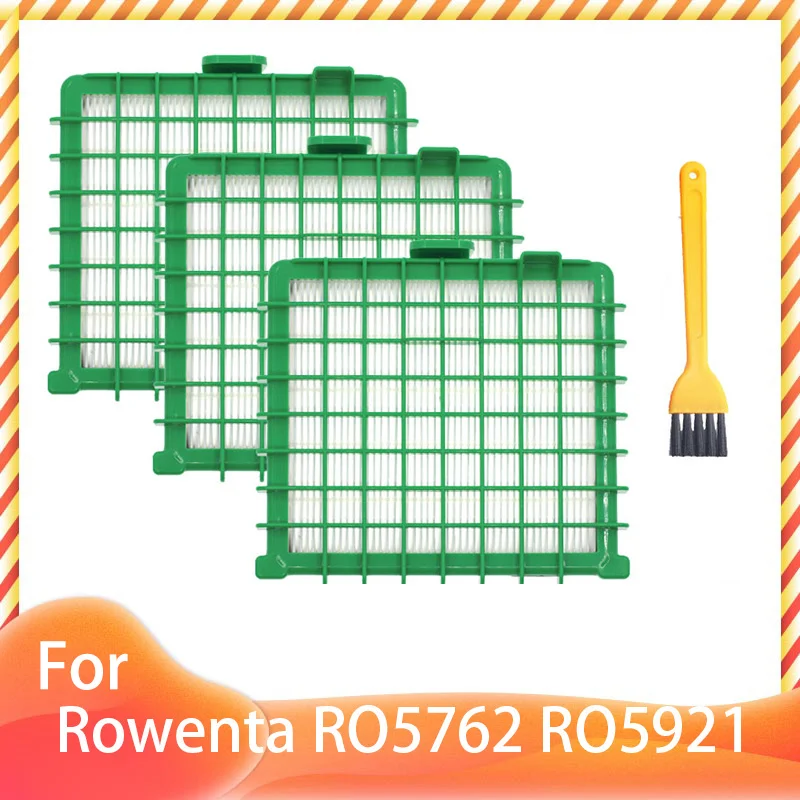 For Rowenta Silence Force RO5762 RO5921 Vacuum HEPA Filter Household Washable Replacement For Cleaner Accessories Spare Kit Part rowenta эпилятор silence ep5660d1