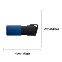Kingston USB Flash Drive USB 3.2 Gen 1 Pen Drive 64GB 128GB 256GB Flash Disk Mini Key Memory Original Usb Stick3.2 Drives for PC 6