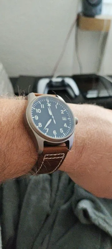 Tandorio T170 Titanium 39mm NH35A 20bar Aviator Date Sapphire Luminous photo review