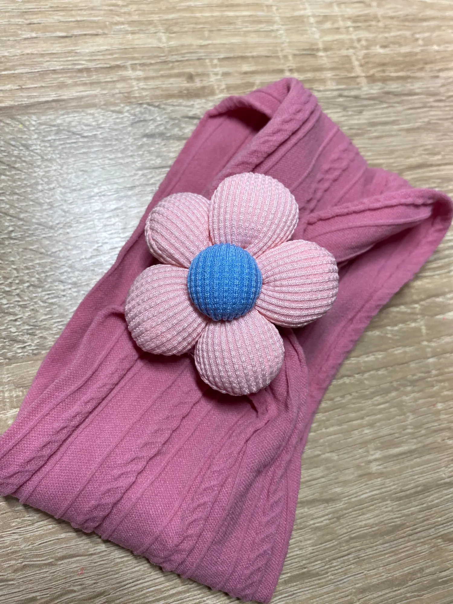 Cute Floral Nylon Baby Headband photo review