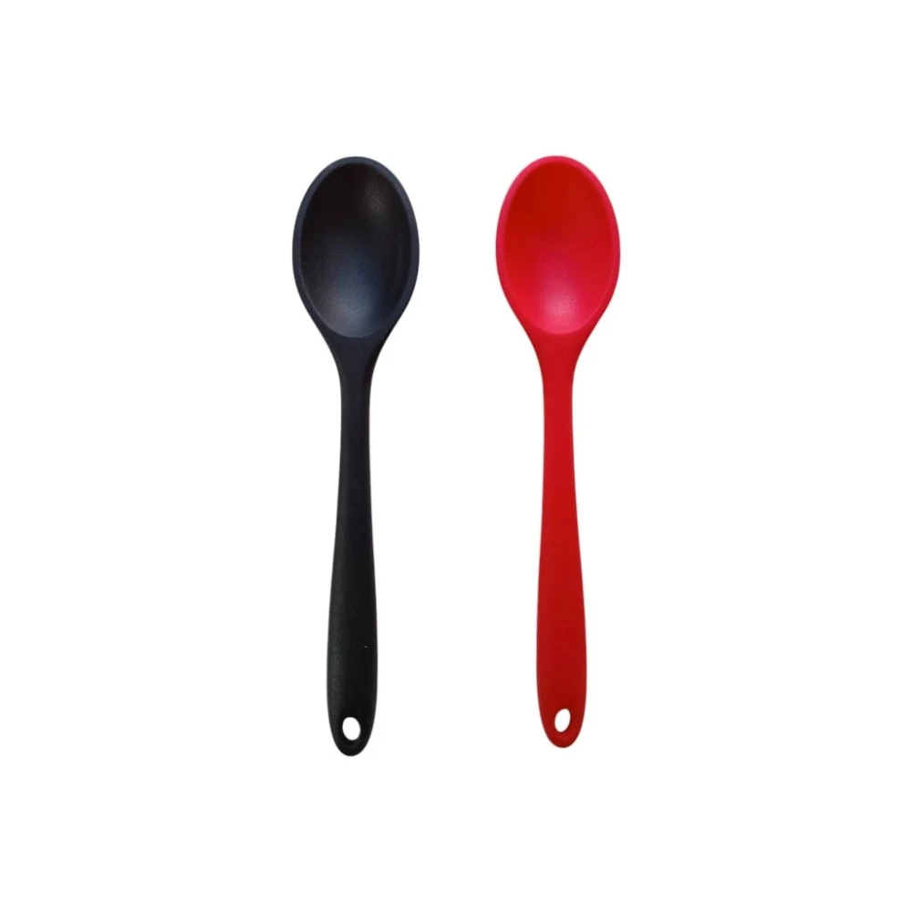 Colheres De Silicone para Cozinha Cabo silicone Utensílios e Itens de Cozinha 3