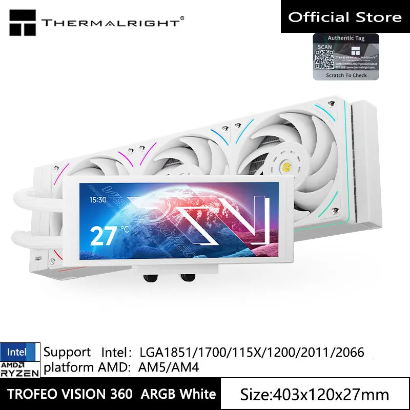 Thermalright TROFEO VISION 360 ARGB All-in-one water cold radiator