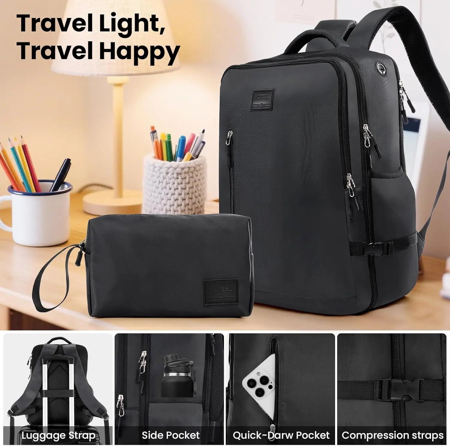 3-Piece Hard-shell Luggage Set 6