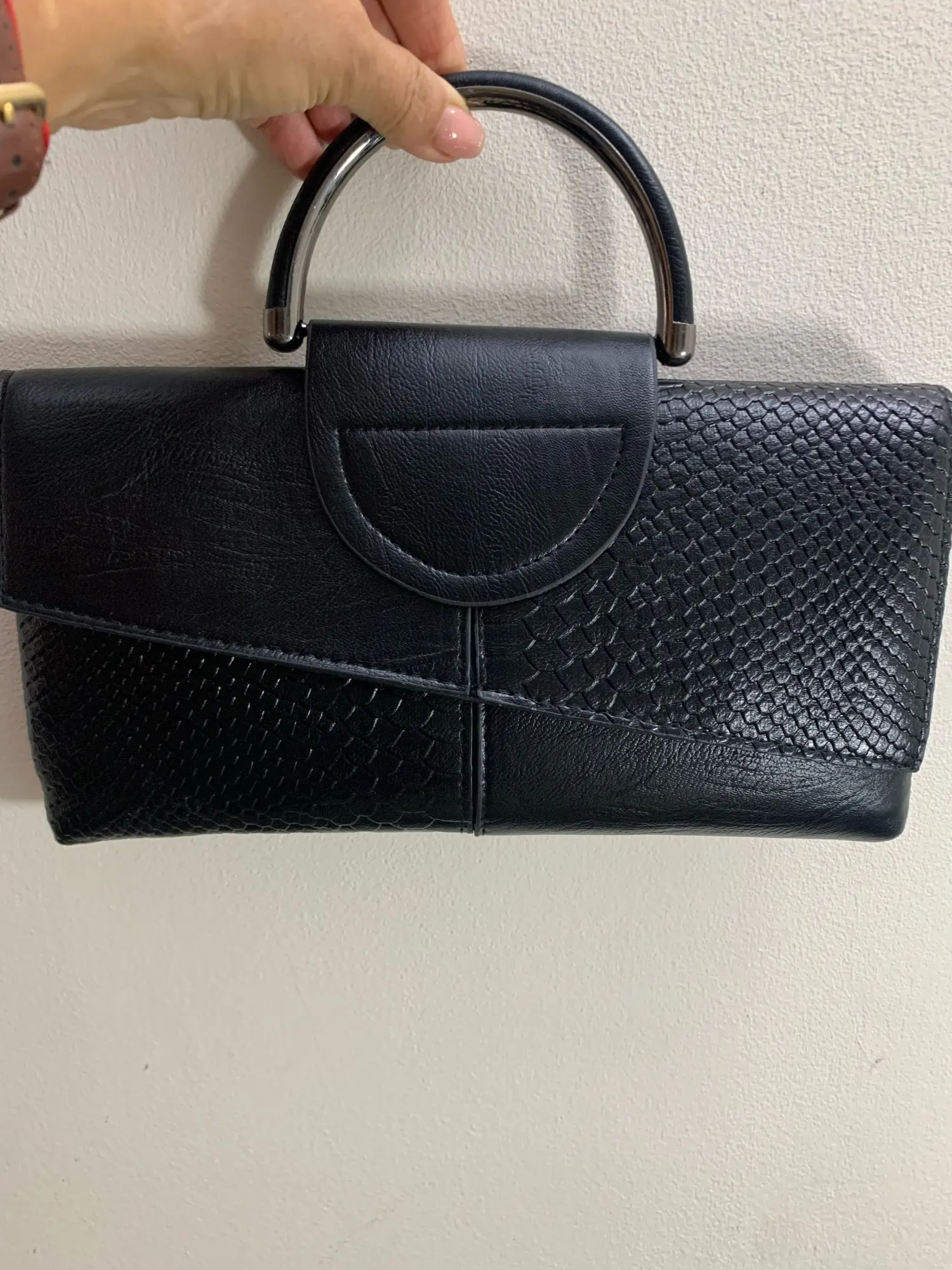 Soft PU Leather Handbag Women Luxury Purses photo review