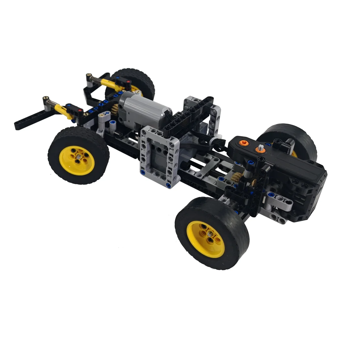 Elektronik Drift Racing Auto Technische Bausteine DIY High Speed Roadster Allrad Lenkung Suspension Modell Spielzeug Geschenke – Detail 8