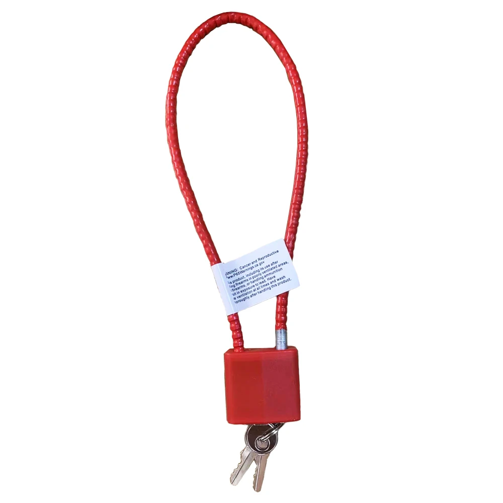 30mmCableGunSafetyLockCableWireTriggerKeyLockGunCableLock.jpg