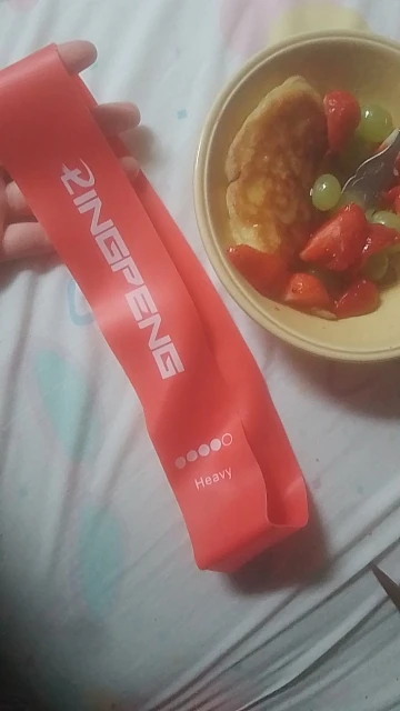 Cross-border Dedicated Yoga Latex Tension Ring Elastic Band Thin Legs Hip Lift Resistance Band photo review