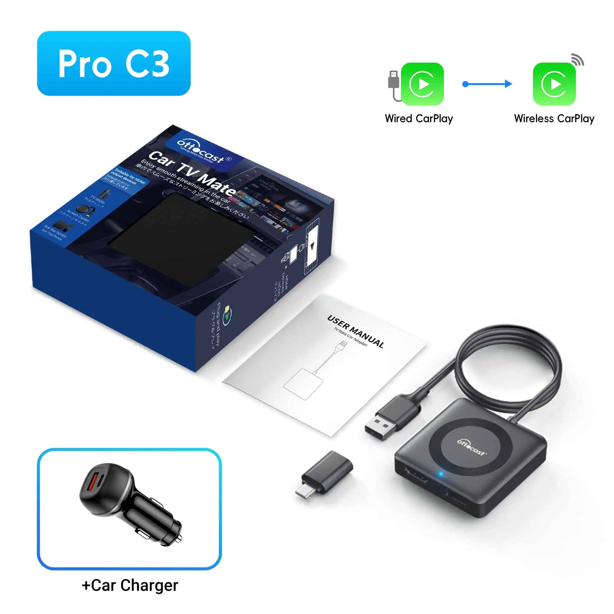 MILEL AD1 ミレル Car TV Mate Proカーテレビメイト HDMI機器を