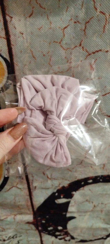 Cute Floral Nylon Baby Headband photo review