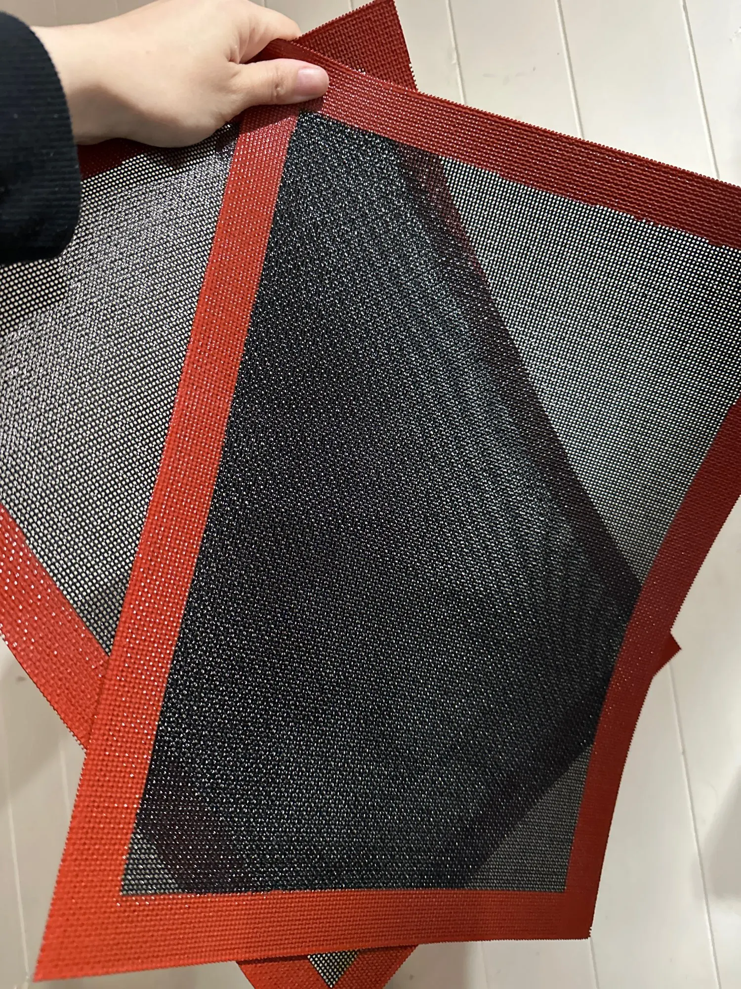 30X40cm Silicone Grill Mat Baking Tray Breathable Cookie Bread Mat Oven Microwave High Temperature Baking Kitchen Tools photo review