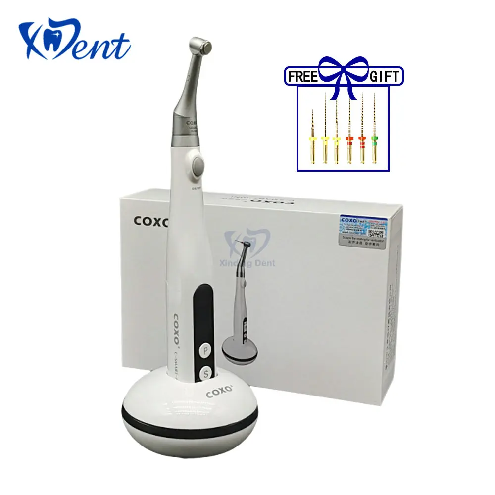 COXO C-Smart-Mini Dental Wireless EndoMotor Endodontic Rotary Motor odontoiatria per il trattamento del canale radicolare con file Endo Niti gratuiti