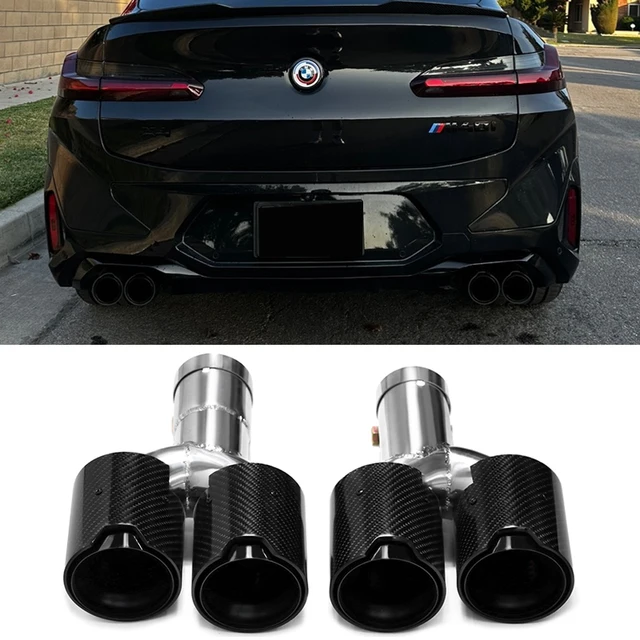 BMW X3 G01 純正ブラックマフラーカッター