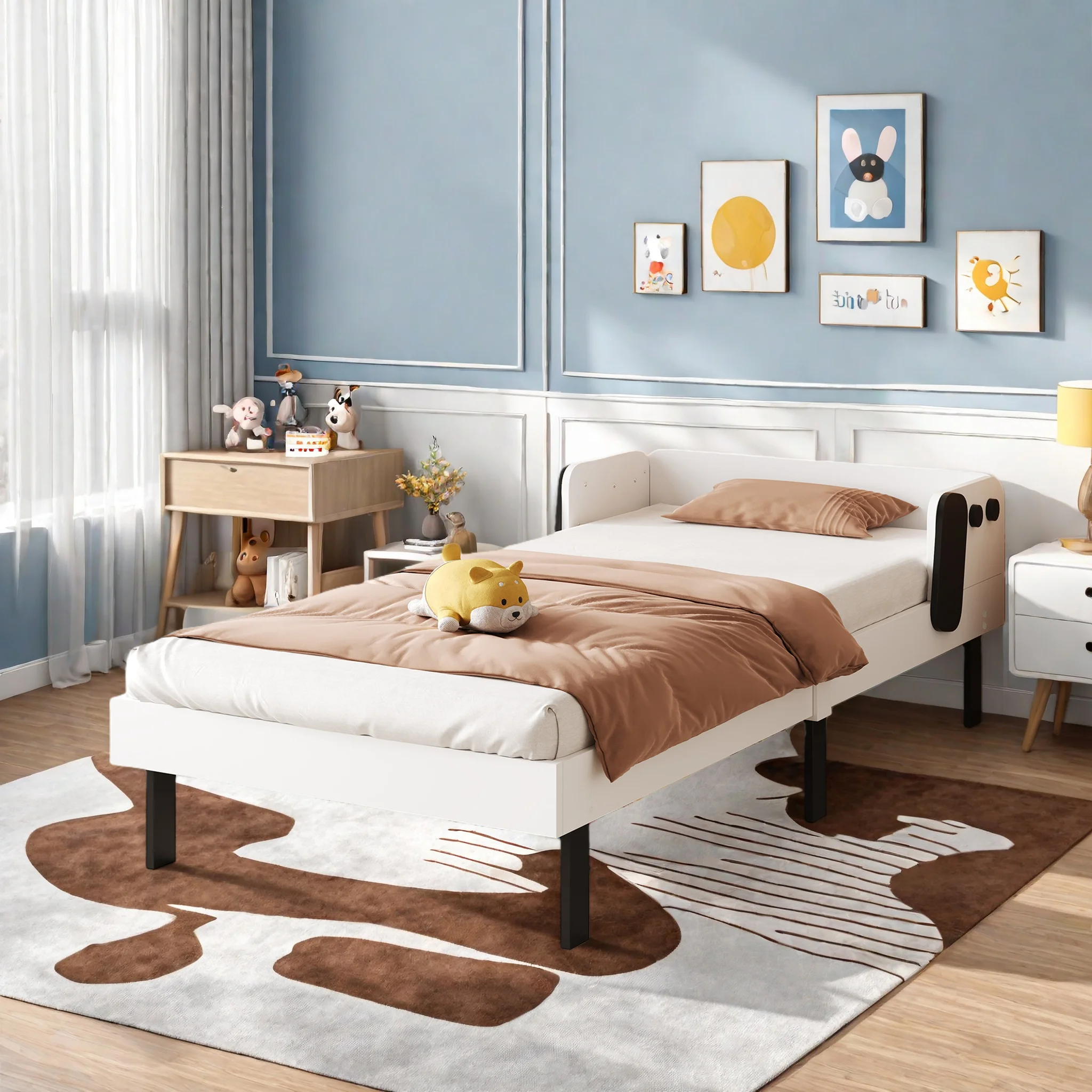Łóżko dziecięce 90×200 cm z EU za $59.34 / ~230zł