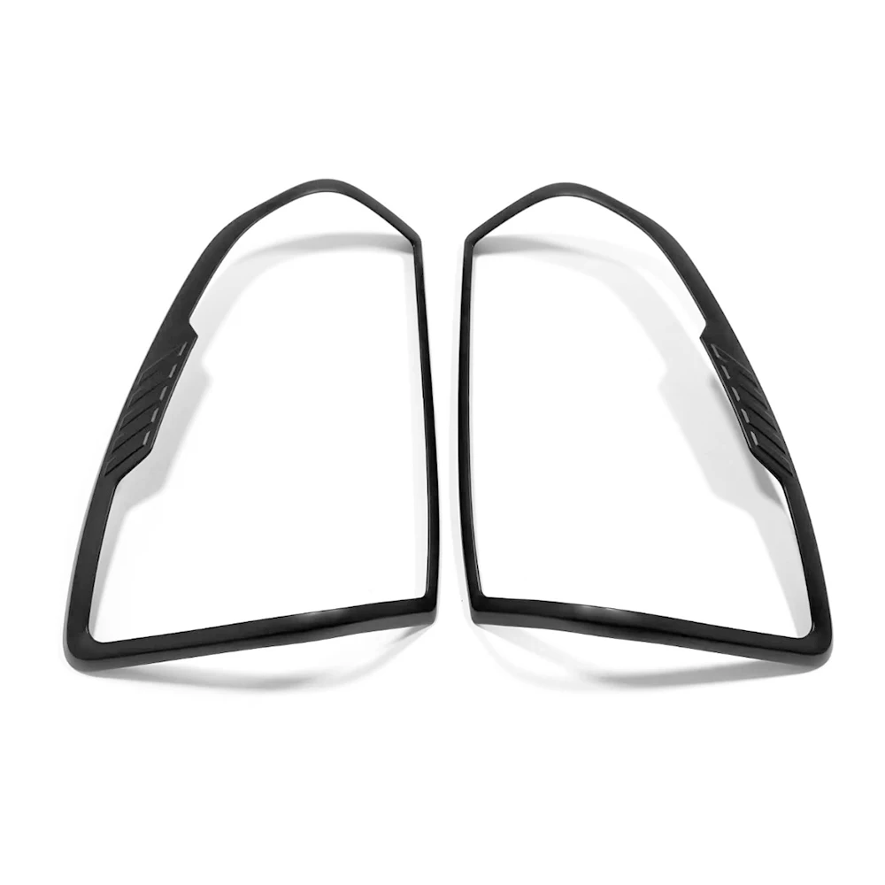 

Black Taillight Tail Lamp Bezel Garnish For Mazda BT-50 BT50 2021 2022 Accessories