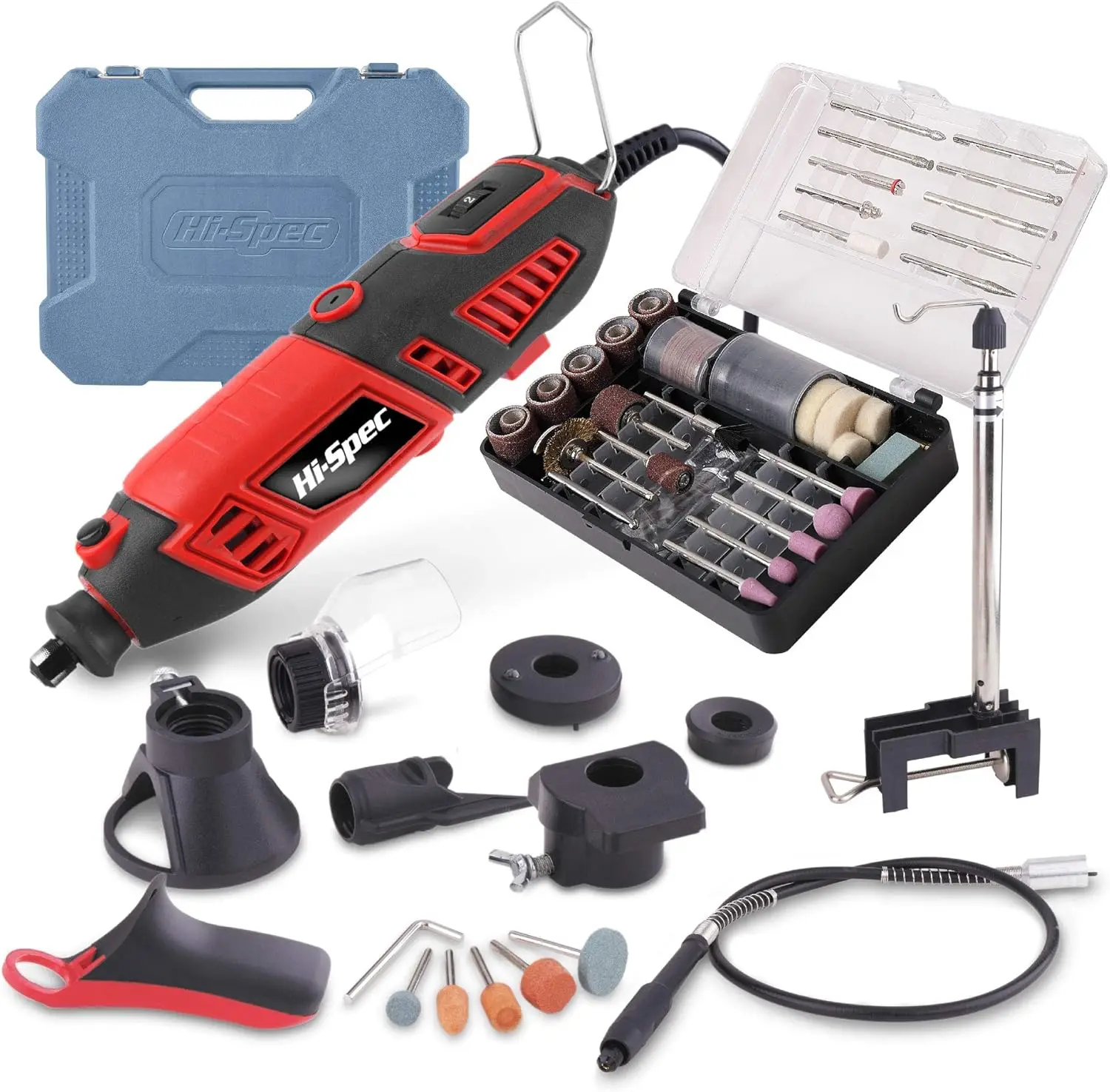 134-Piece Corded Rotary Kit 1