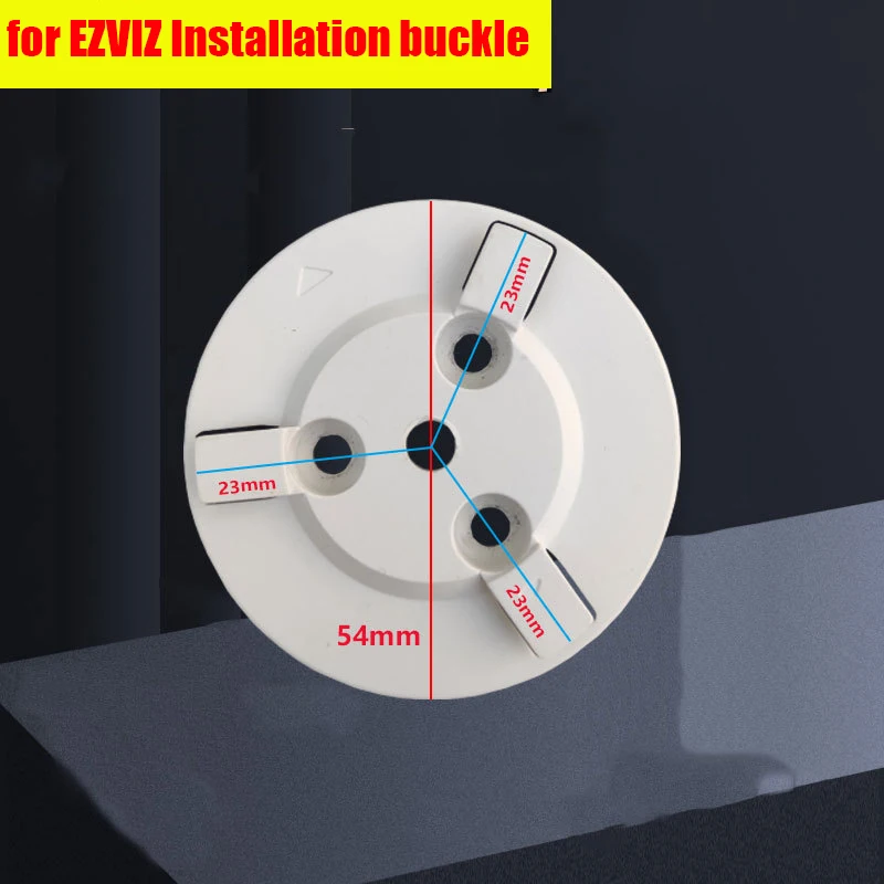 Camera Base Bracket for Xiaomi, Imou EZVIZ, TP-LINK Card Holder, Sticking Wall Hanging, Inverted Installation Holder, 1Pc