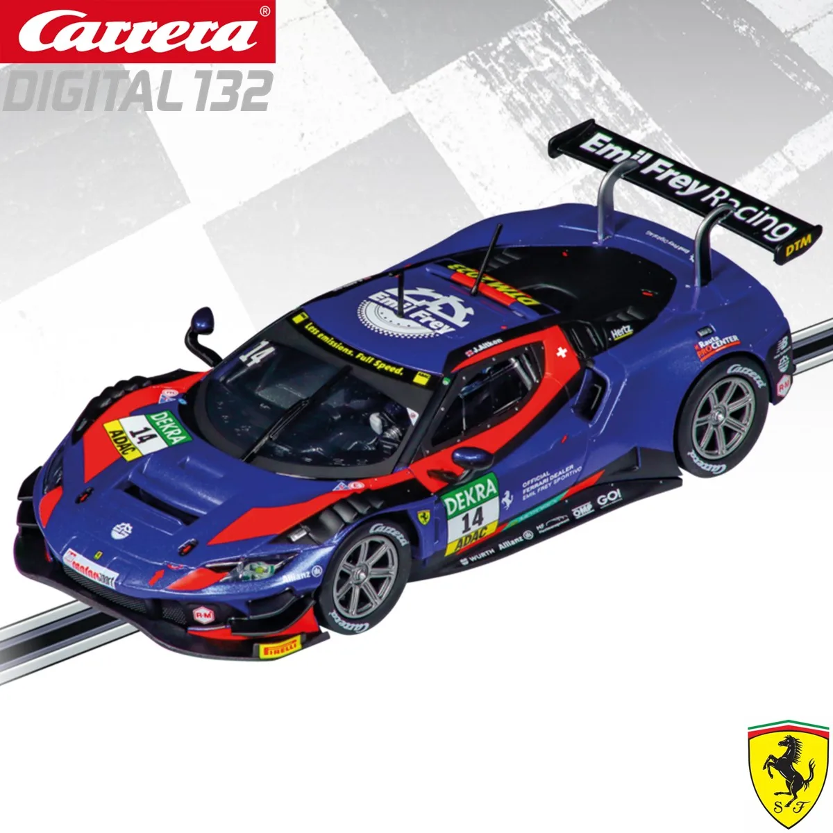 カレラ Ferrari 296 GT3 Dubai スロットカー 1/32 カレラ Ferrari 296 GT3 Dubai スロットカー 1/32