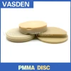 A2 A3 Color 98mm Multilayer PMMA Disc Dental Lab Material CADCAM PMMA Block Resin Blank 5