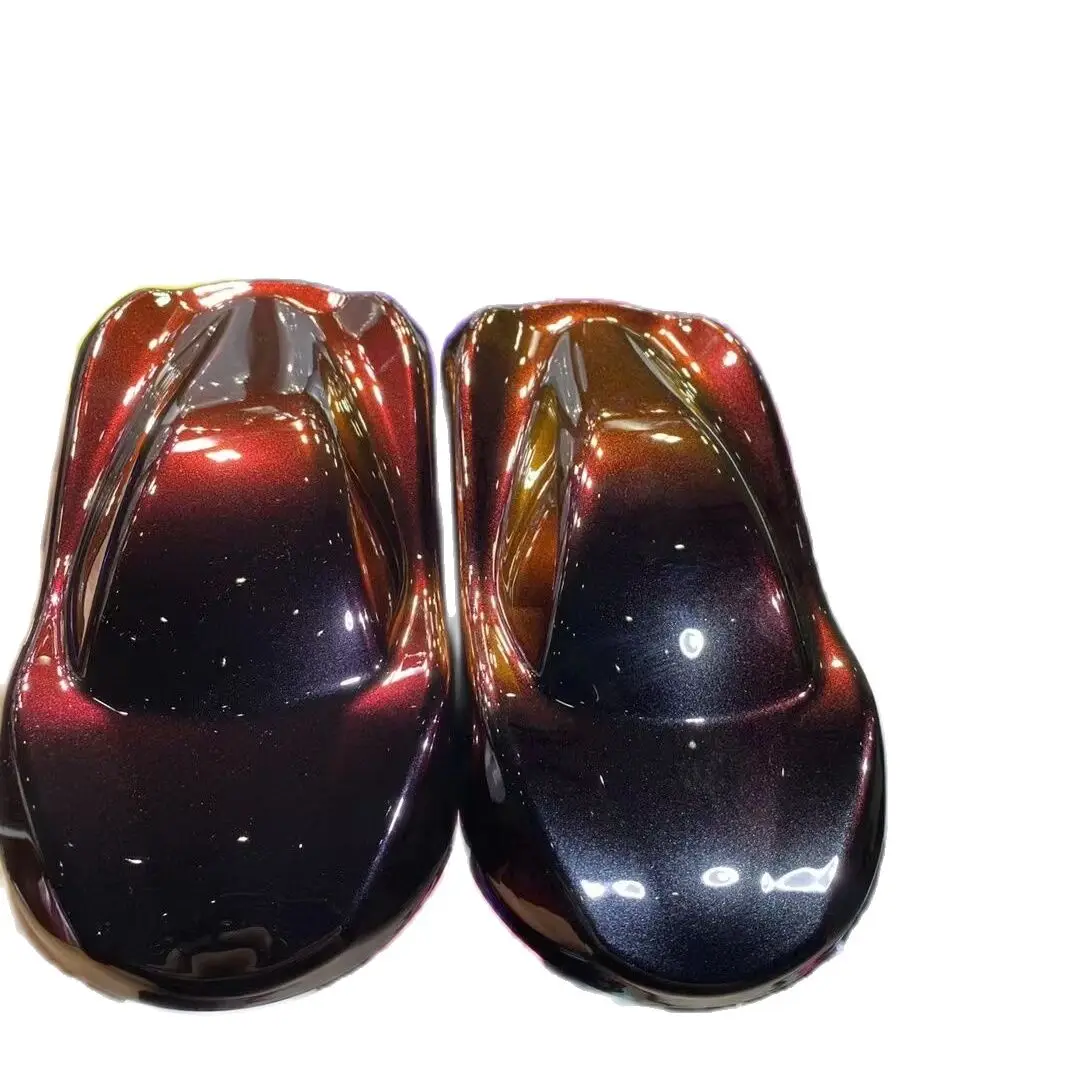 Bulk Magic hypershift paint powder red to black Chrome Colorshift