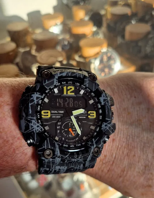 SKMEI 1637 Military Digital Waterproof Shockproof Watch for Men photo review